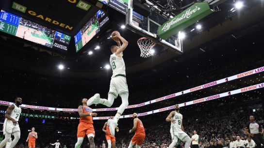 BSJ Game Report: Celtics 135, Thunder 100 - C's run away in fourth for 60th win, best record in NBA taken at TD Garden (Celtics)